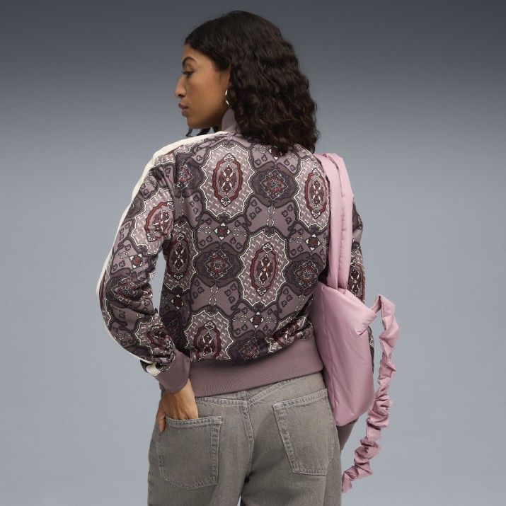 Женская олимпийка Puma T7 Vintage Prep Aop Raisin Jacket, s.L