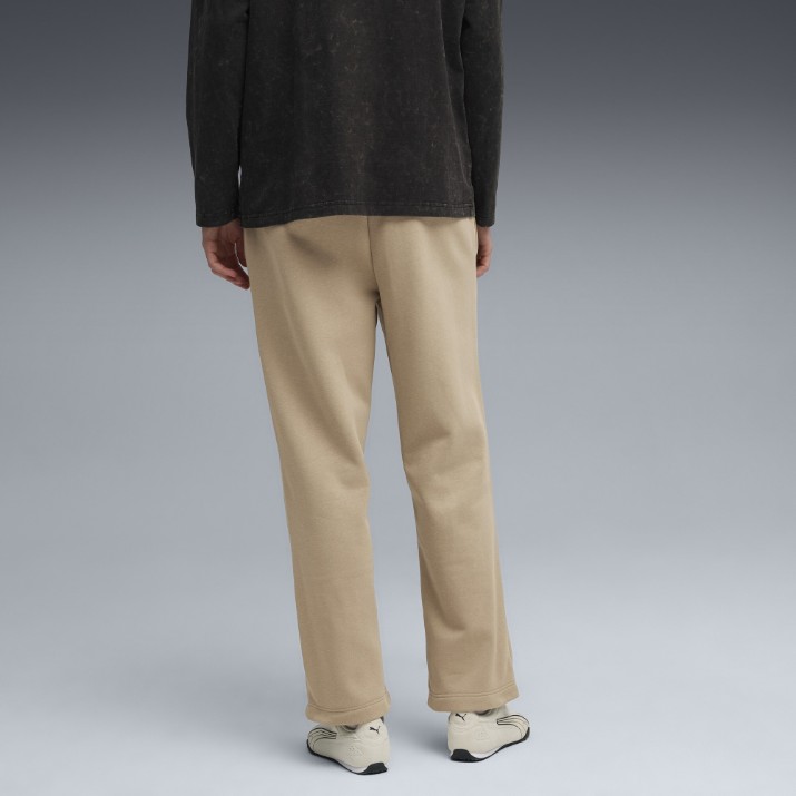 Pantaloni spotivi pentru bărbați Puma Class Relaxed Pinnacle Pintuck Fl Op Ice Coffee, s.XL