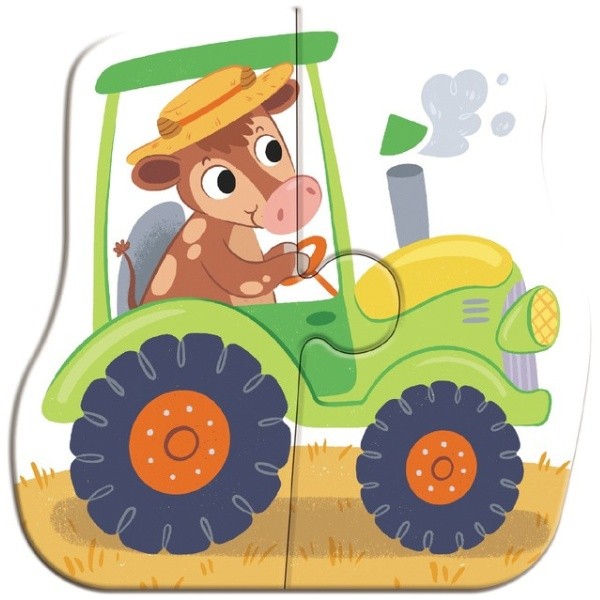 Puzzle Dodo Transport 4in1 13pcs (4823115912459)