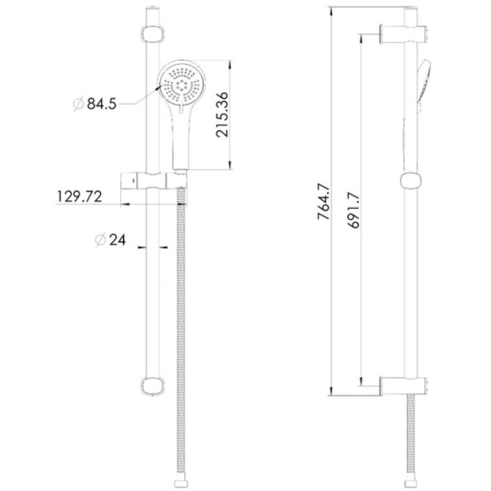 Set pentru duș Imprese Modus f03808210SR