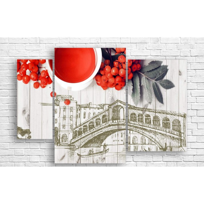 Pictură ArtDesign Red rowan 143x98cm (R-10156)
