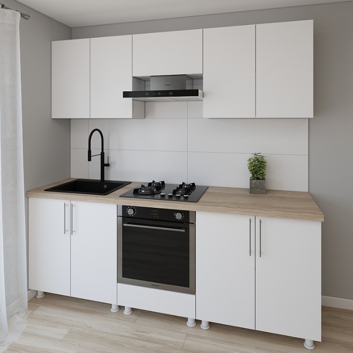 Кухонный гарнитур Smartex K3 220 White (30097)