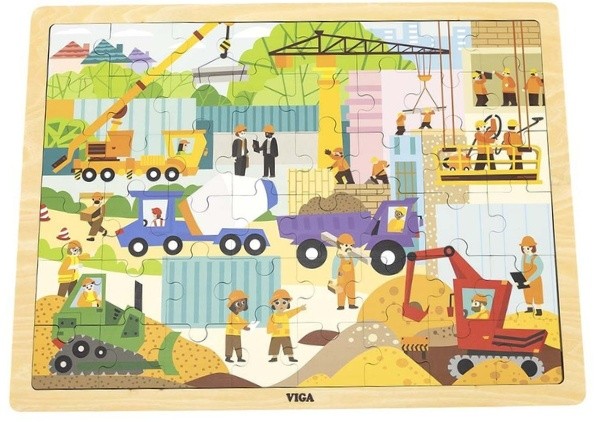 Puzzle Viga Construction 48pcs (44585)