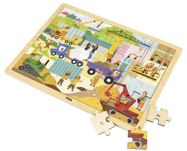 Пазл Viga Construction 48pcs (44585)