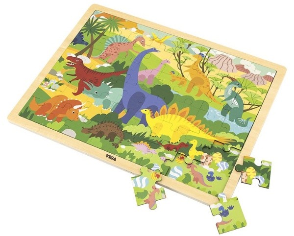 Пазл Viga Dinosaurs 48pcs (44584)