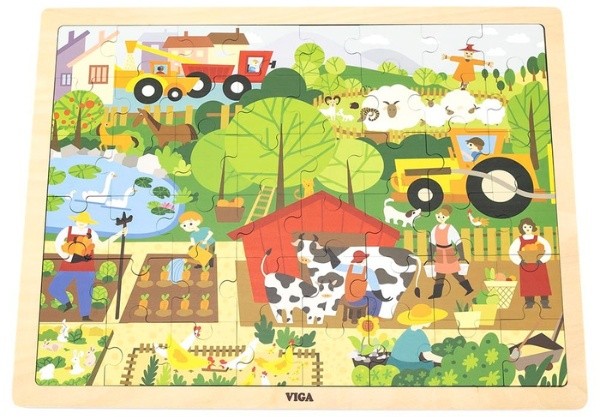 Пазл Viga Farm 48pcs (44588)