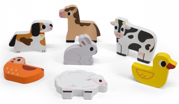 Пазл Viga Farm 7pcs (44702)