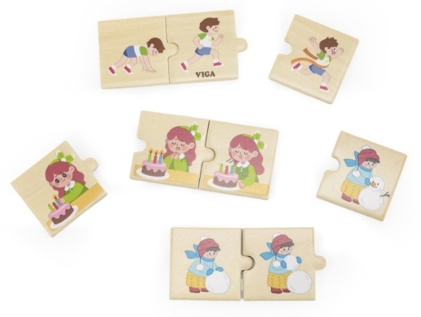 Пазл Viga Logical Sequences Set 24pcs (44750)