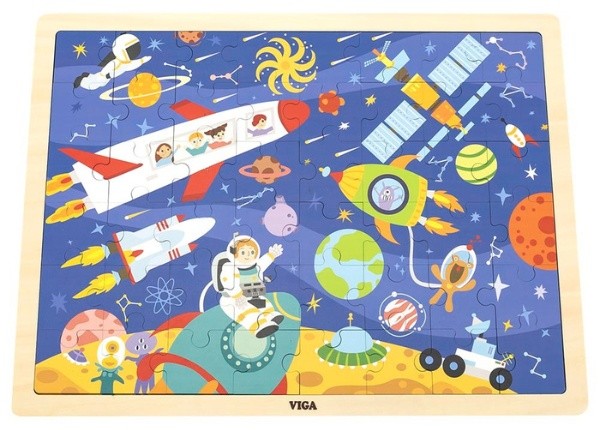 Puzzle Viga Space 48pcs (44586)