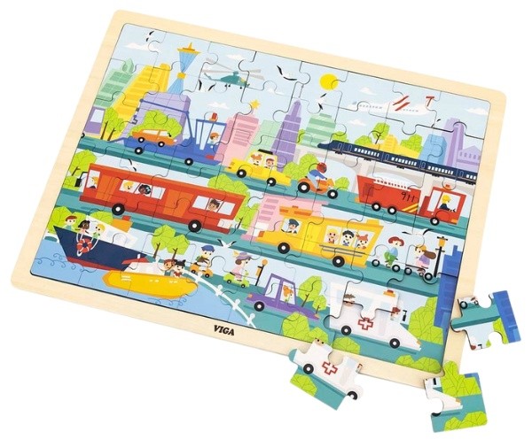 Пазл Viga Transport 48pcs (44582)