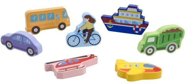 Пазл Viga Transport 7pcs (44701)