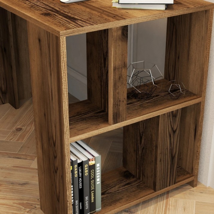 Masa de birou Trendy Lima Walnut 120x75x60cm GTR001002