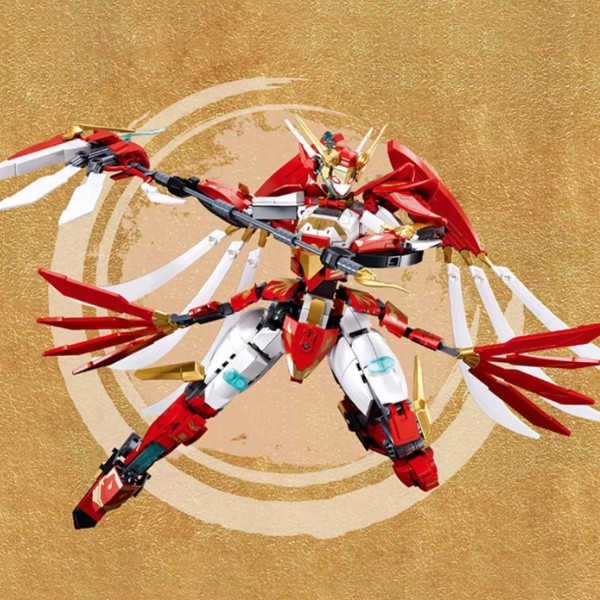Set de construcție Sluban P.R. Mecha: Rosefinch 706pcs (B1271)