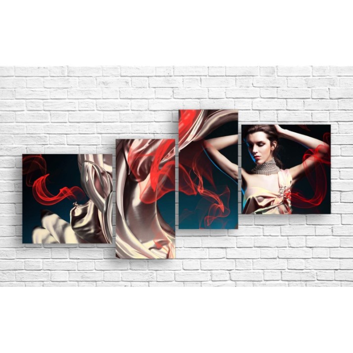 Картина ArtDesign Silk and Fire 160x77cm (L-10035)