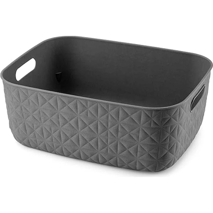 Корзина для хранения Curver Softex M 12.5L Grey (258714)
