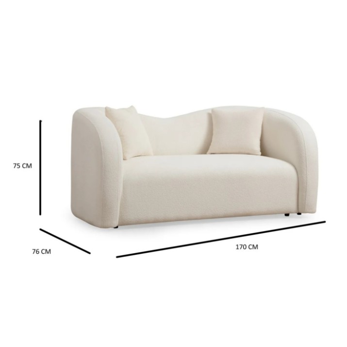 Диван Trendy Asos Cream 76x170x75cm GTR003121