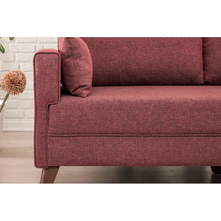 Диван Trendy Bella Claret Red 81x85x177cm GTR003128