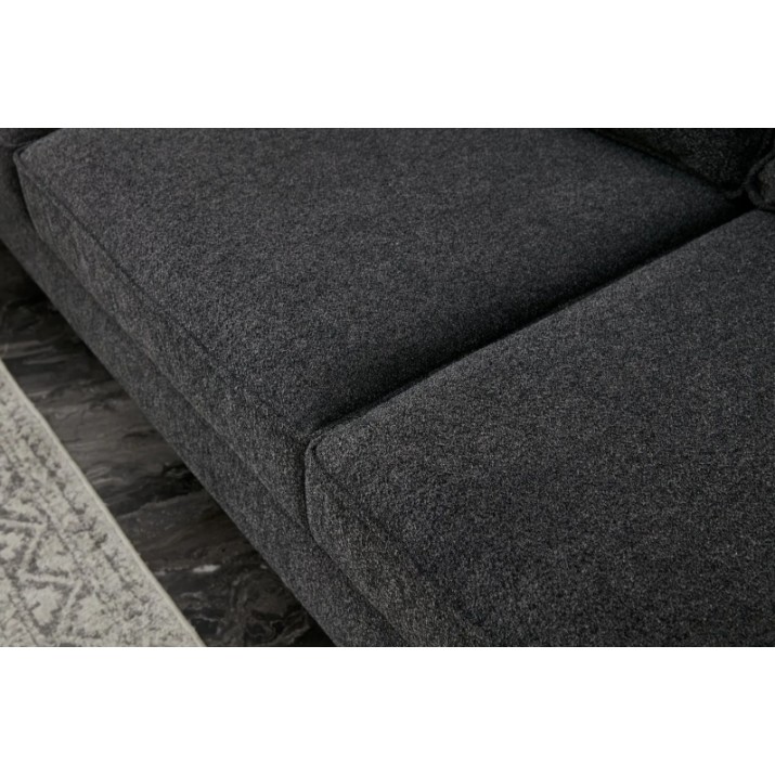 Canapea Trendy Berlin Anthracit/Gold 180x91x83cm GTR003135