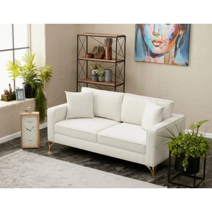 Диван Trendy Berlin Cream/Gold 180x91x83cm GTR003137