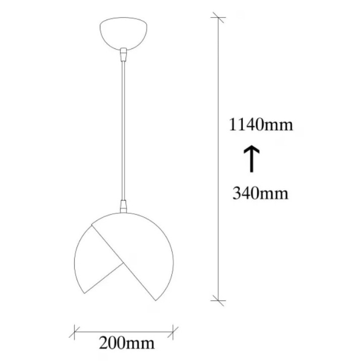 Lustră Trendy Berceste 252-S 20x114x20cm GTR002669