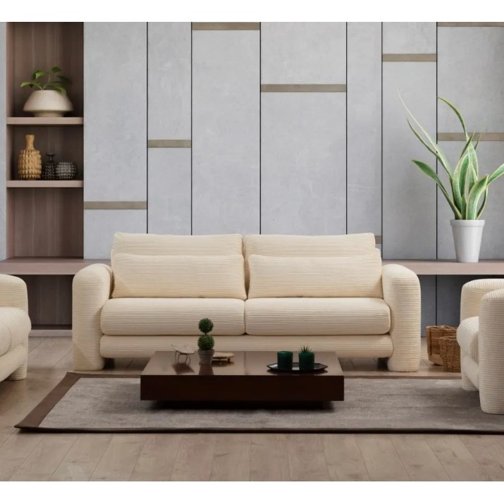 Canapea Trendy Crin Beige 97x215x73cm GTR003282