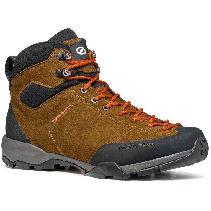 Ботинки мужские Scarpa Mojito Hike GTX, s.43 Brown/Rust (63323-200)