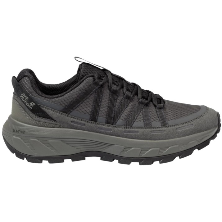 Кроссовки мужские Jack Wolfskin Wild Hike Texapore Low Black/Phantom, s.46