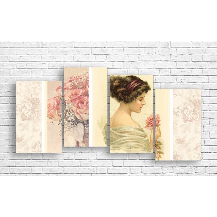 Картина ArtDesign Vintage Romance 145x92cm (R-10047)