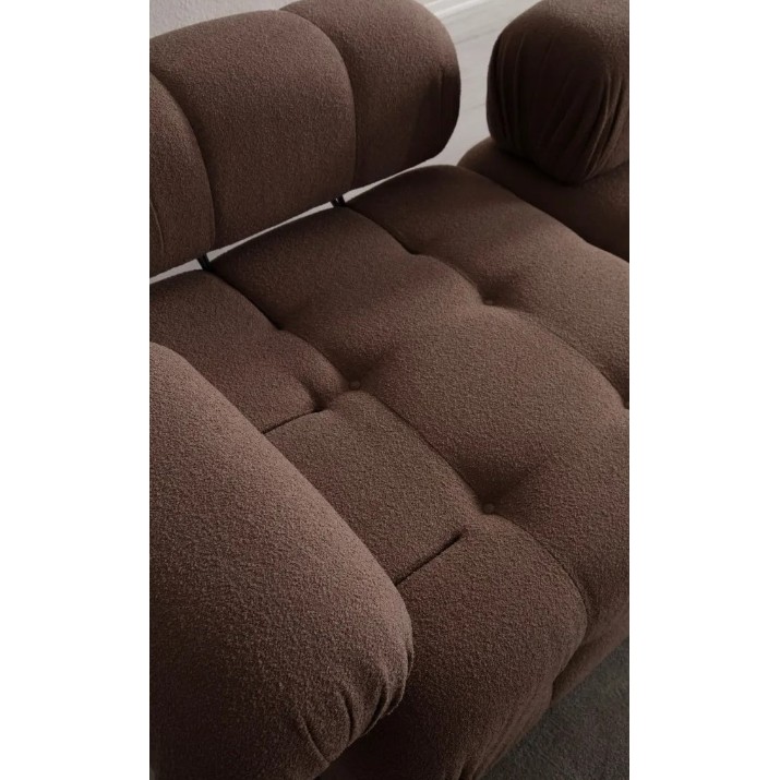 Canapea Trendy Doblo L1-1R Cappuccino 100x200x80cm GTR003147