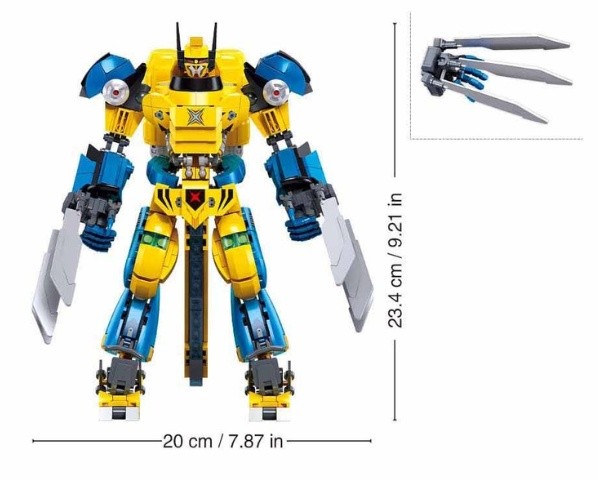 Конструктор Sluban P. R. Mecha 525pcs (B1298)