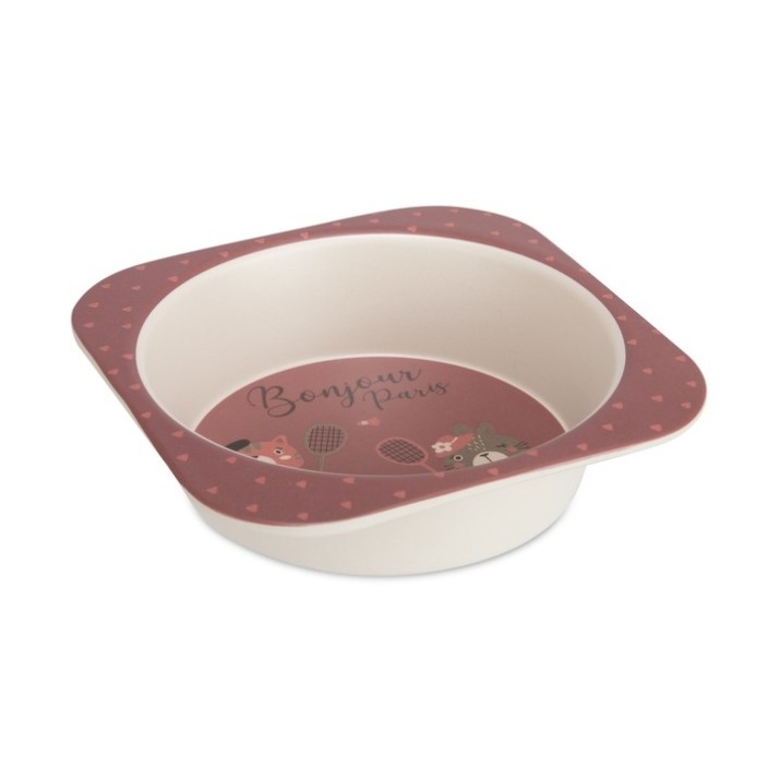 Set of dishes for feeding Canpol Babies Bonjour Paris Bordo (9/227)