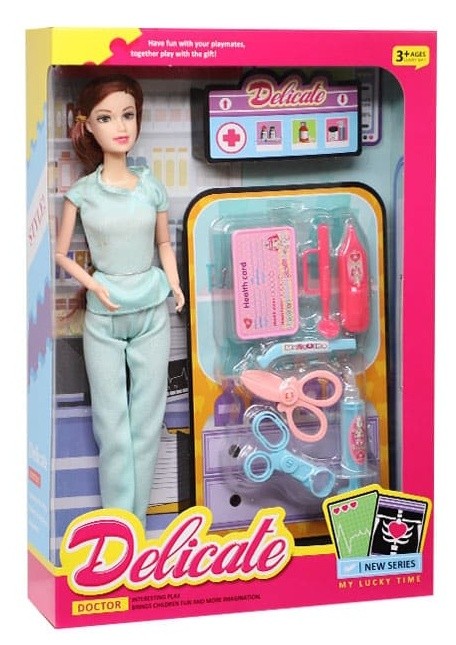 Păpușa New World Pharmacist 29cm Turquoise (880294)