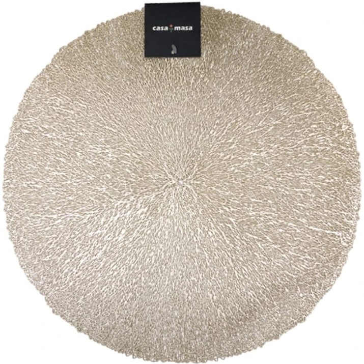 Салфетки для сервировки стола Casa Masa Sand Gold 38cm (TB1307) 12pcs