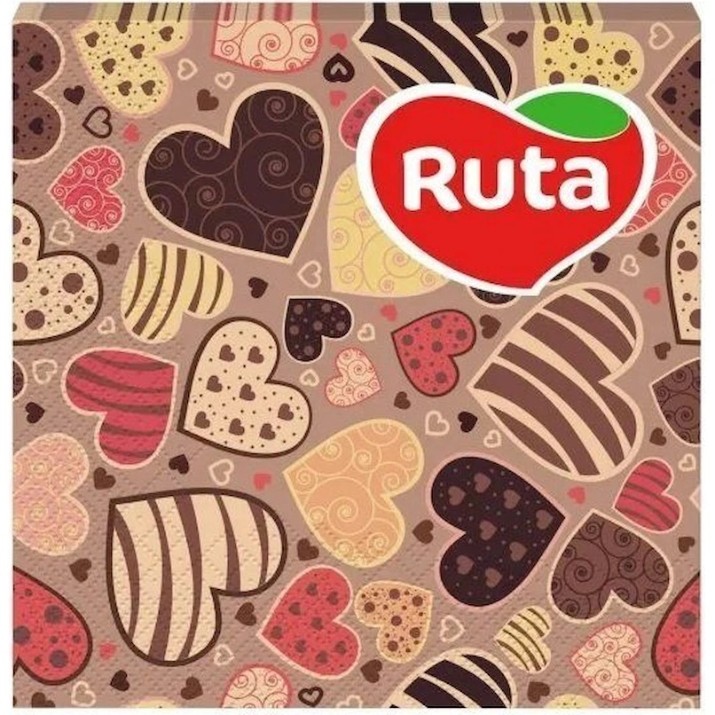 Șervețele de masă Ruta Inimă 20pcs