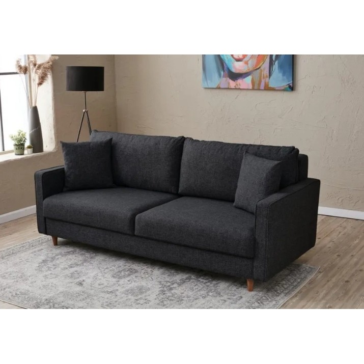 Canapea Trendy Eva Anthracit 210x90x82cm GTR003266