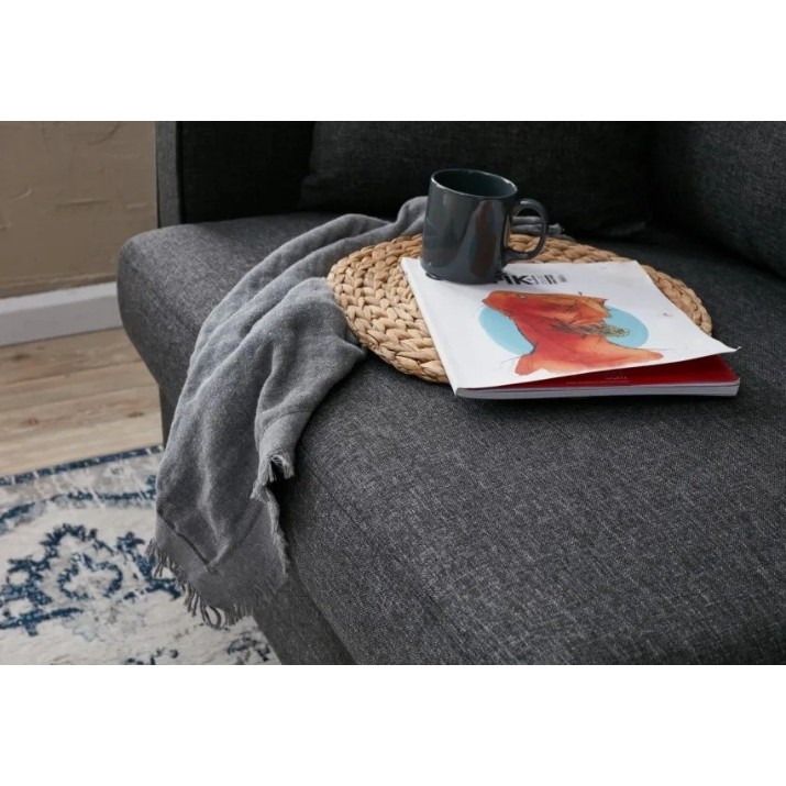 Canapea Trendy Eva Anthracit 210x90x82cm GTR003266