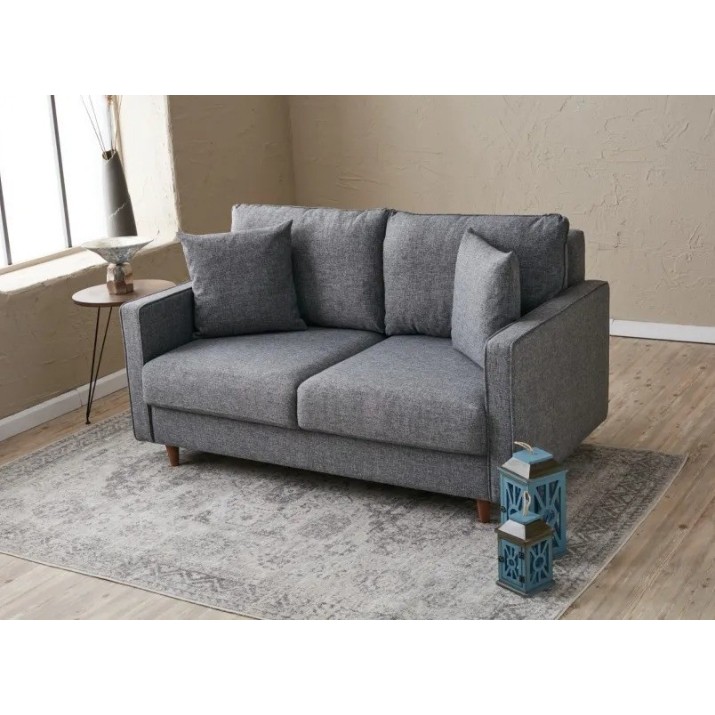 Canapea Trendy Eva Grey 155x90x82cm GTR003151