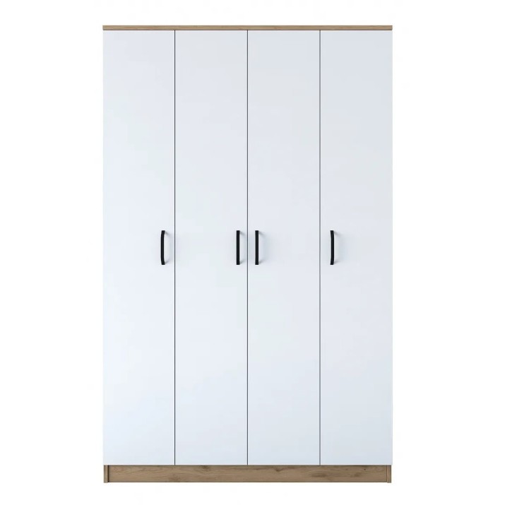 Шкаф Trendy BA116 2247 Walnut/White 120x190x47cm GTR001840