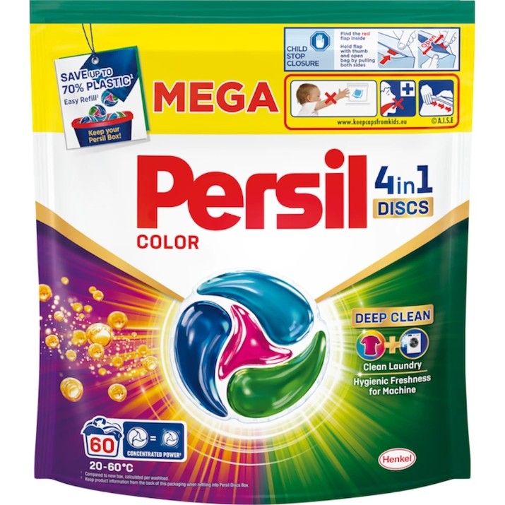 Capsule Persil 4in1 Deep Clean Color 60 discs