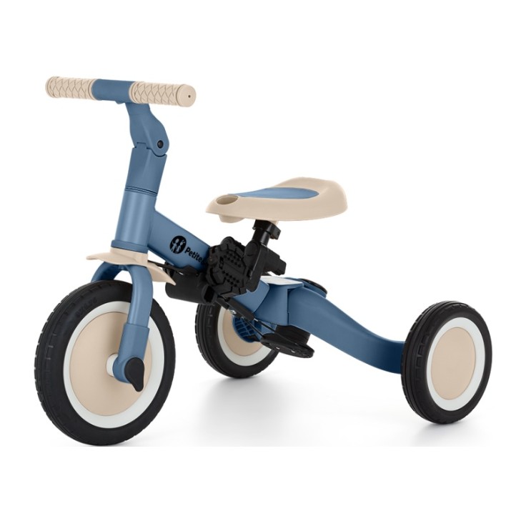 Bicicletă copii Petite&Mars Turbo Ocean Blue 5in1 (613830)
