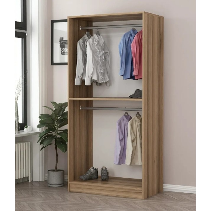 Dulap Trendy Kale 210 Dore/Black 90x210x52cm GTR004834