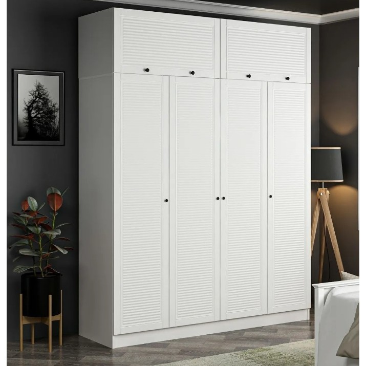 Dulap Trendy Kale 8401 White 225x235x52cm GTR004733