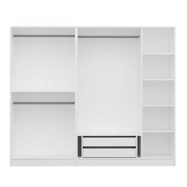 Шкаф Trendy Kale 2216 White 225x190x52cm GTR004203
