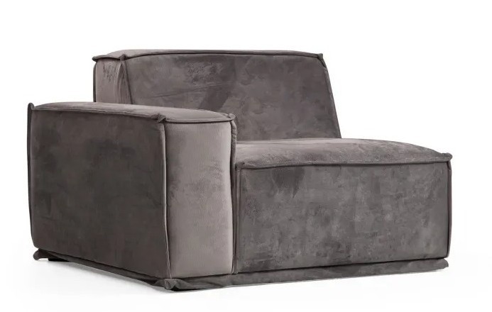 Canapea Trendy Lego Grey 100x76x215cm GTR003170