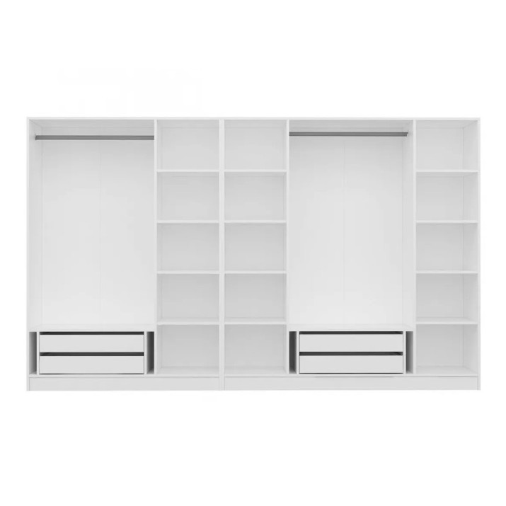 Dulap Trendy Kale 2220 White 315x190x52cm GTR004207