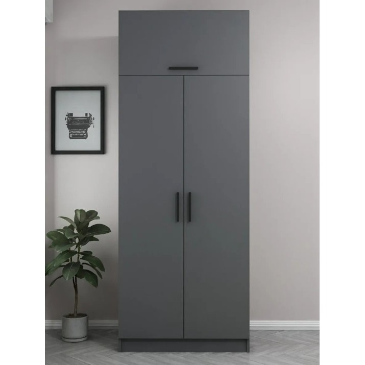 Шкаф Trendy Kale 2229 Anthracit 90x235x52cm GTR004764