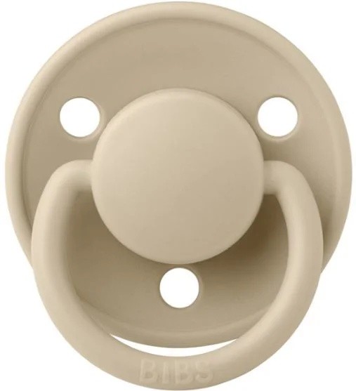 Suzeta BIBS De Lux Silicon 0-3m Vanilla (1010245C)