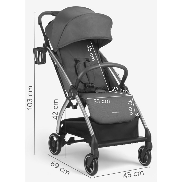 Carucior Kikka Boo Joy Mint/Blue (31001030205)