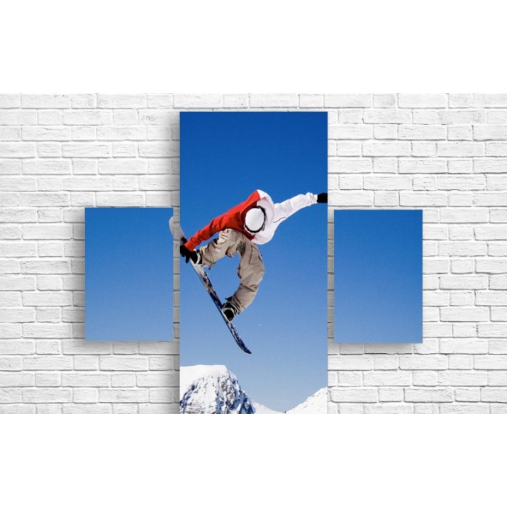 Pictură ArtDesign Surfing in winter 120х107cm (SP-10004)