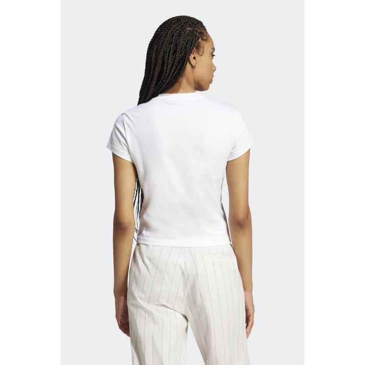 Tricou de dame Adidas Essentials Slim Tee White, s.M